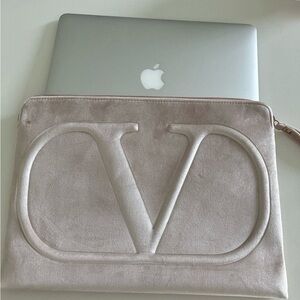 Valentino Beige Laptop Bag
